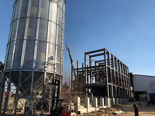 حلول مطحنة الدقيق لهيكل المنصة الفولاذية